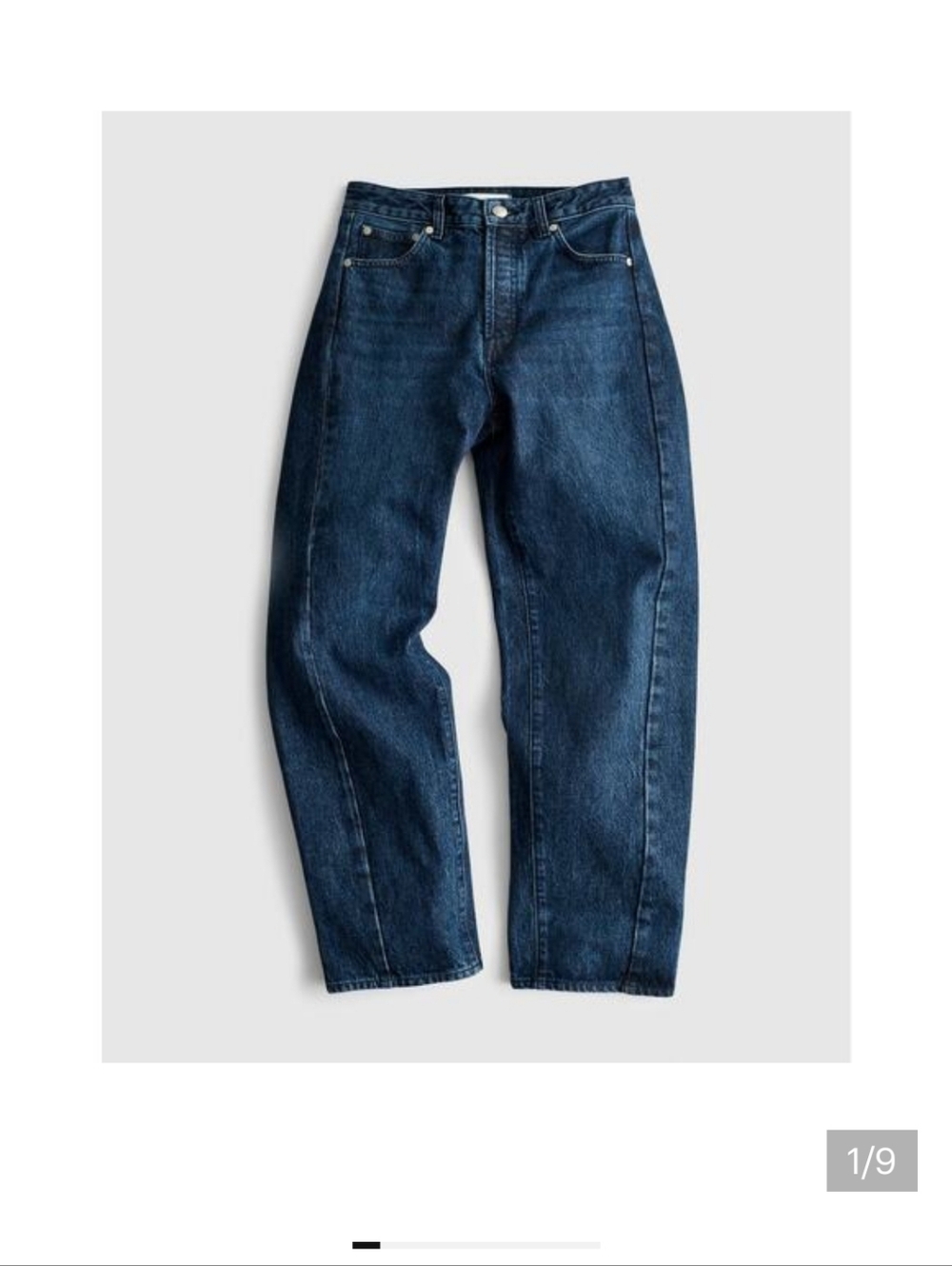 NWT Madewell Pieced Barrel-Leg Jeans in Mckinney Wash size W 30p Petite 30